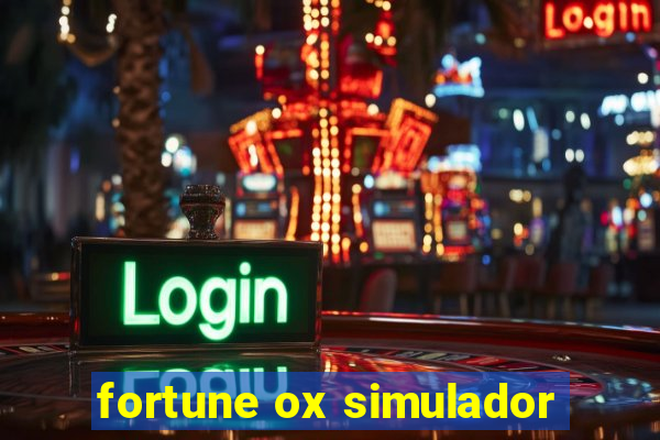 fortune ox simulador