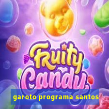 garoto programa santos