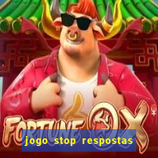 jogo stop respostas de a a z