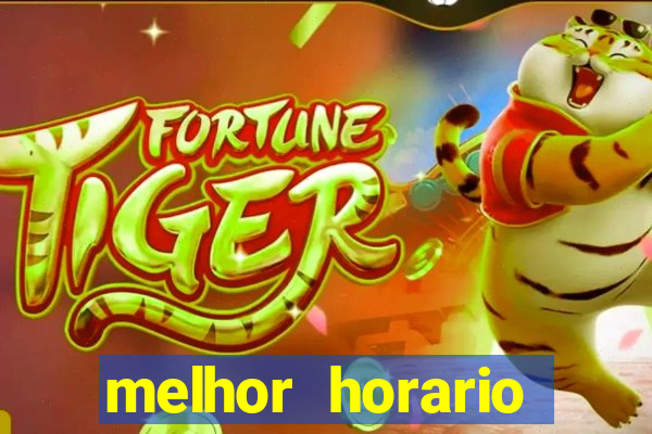 melhor horario fortune rabbit