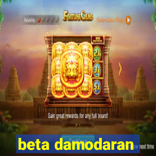 beta damodaran