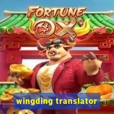 wingding translator