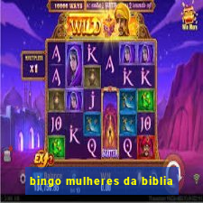 bingo mulheres da biblia