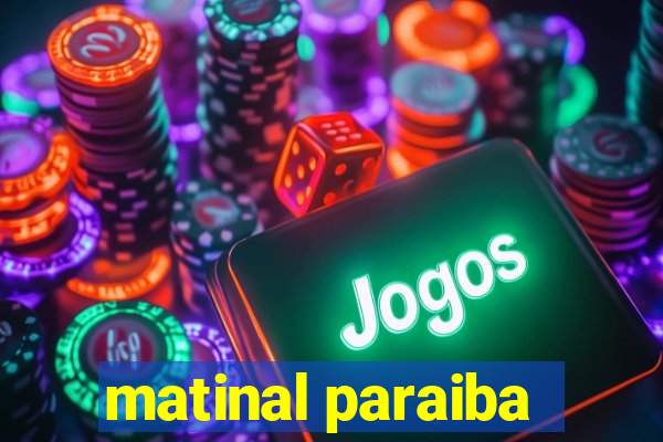 matinal paraiba