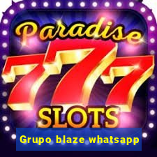 Grupo blaze whatsapp