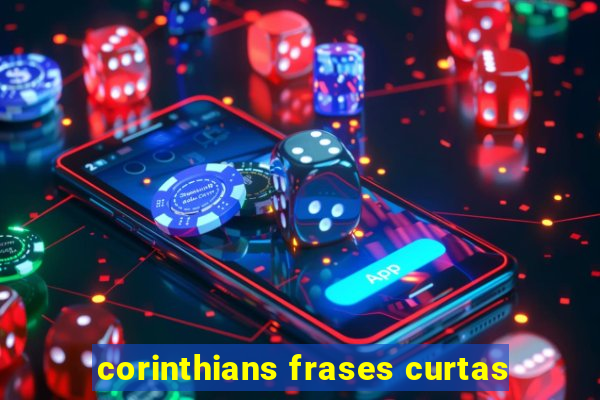 corinthians frases curtas