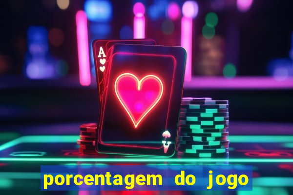 porcentagem do jogo fortune tiger