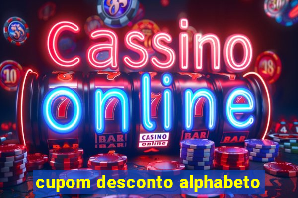 cupom desconto alphabeto