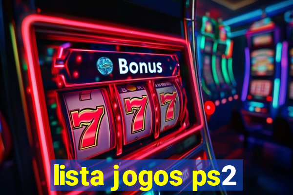 lista jogos ps2