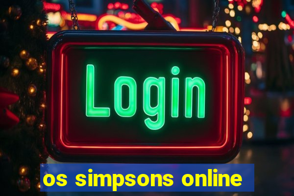 os simpsons online