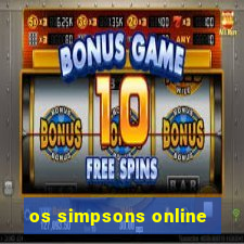 os simpsons online