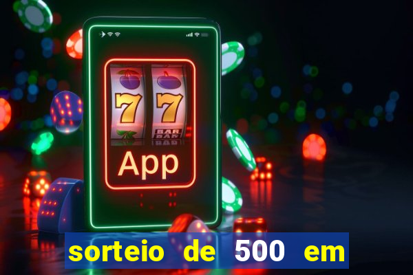 sorteio de 500 em cash toda segunda feira novibet como funciona