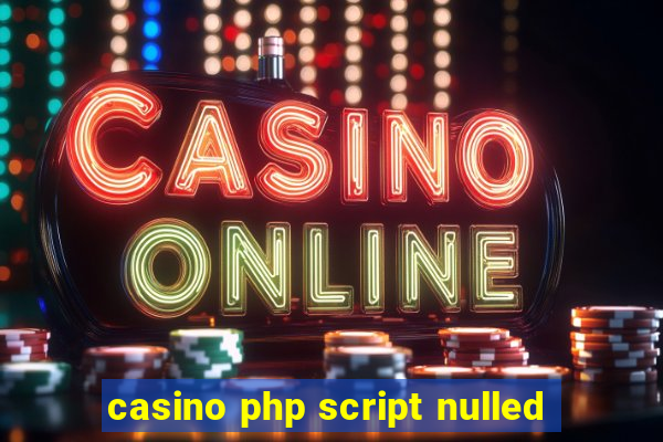 casino php script nulled