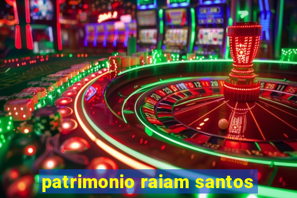 patrimonio raiam santos