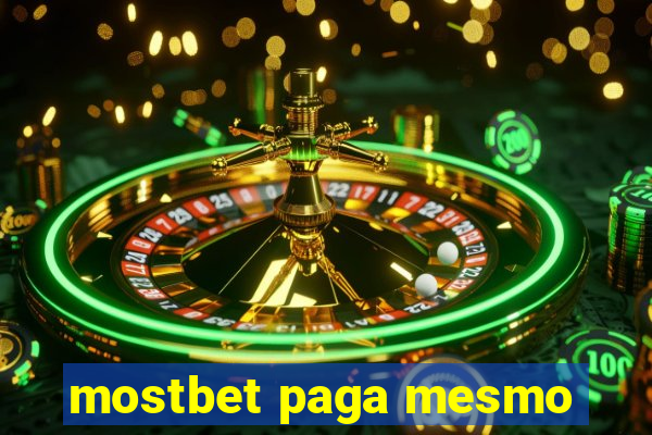 mostbet paga mesmo