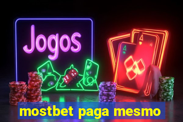 mostbet paga mesmo