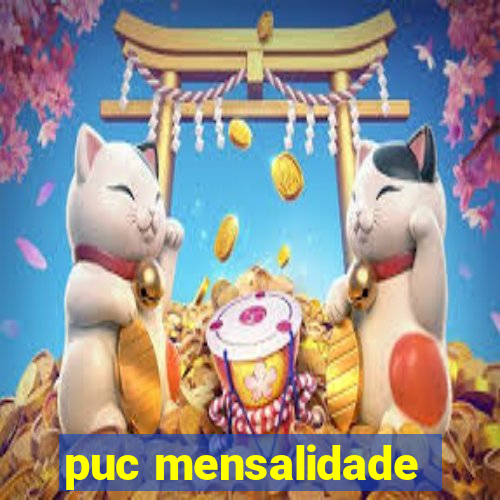 puc mensalidade