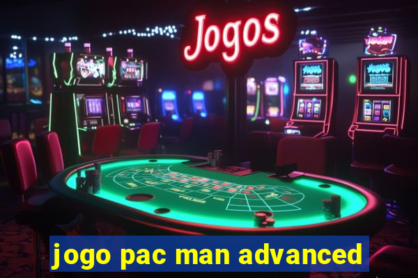 jogo pac man advanced