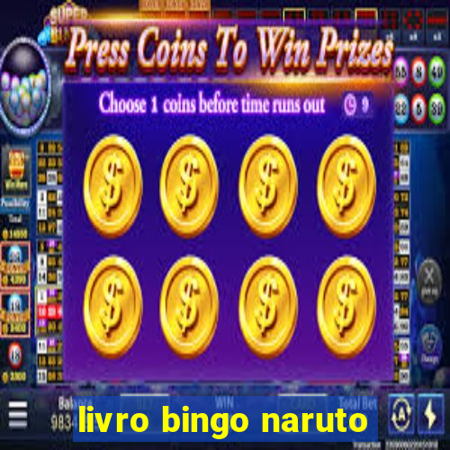 livro bingo naruto