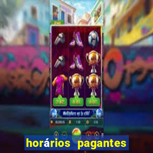 horários pagantes pg soft