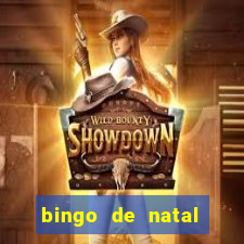 bingo de natal para imprimir gratis