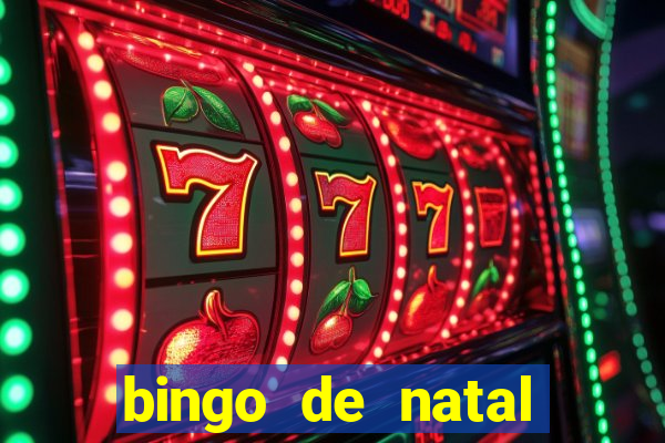 bingo de natal para imprimir gratis