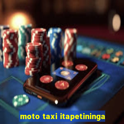 moto taxi itapetininga