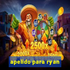 apelido para ryan