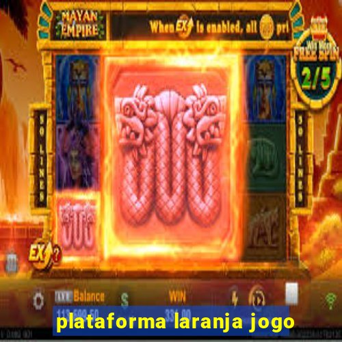 plataforma laranja jogo