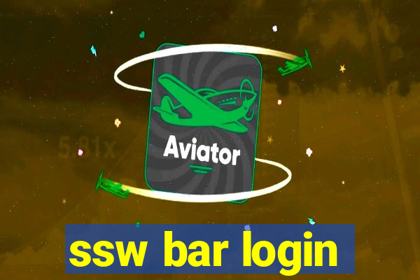 ssw bar login