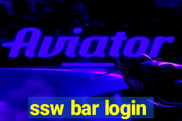 ssw bar login