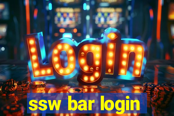 ssw bar login