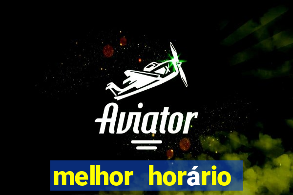 melhor horário fortune rabbit