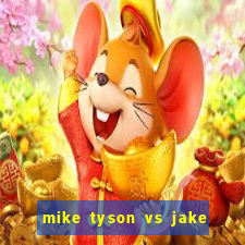 mike tyson vs jake paul assistir online