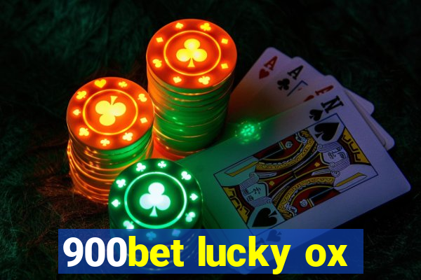 900bet lucky ox