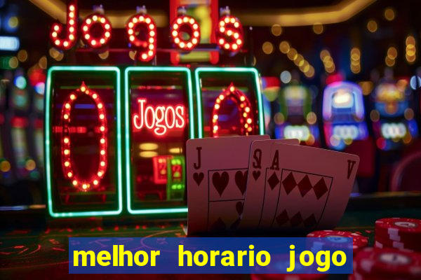 melhor horario jogo fortune rabbit