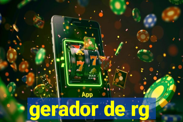 gerador de rg