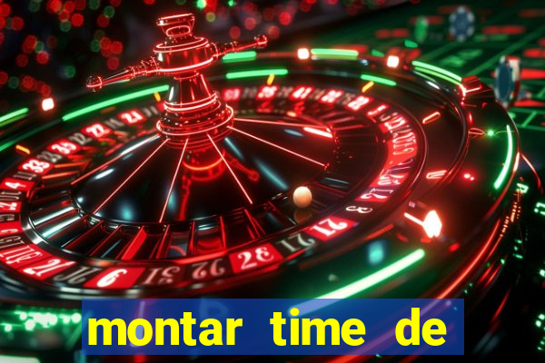 montar time de futebol site