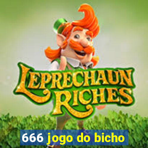 666 jogo do bicho