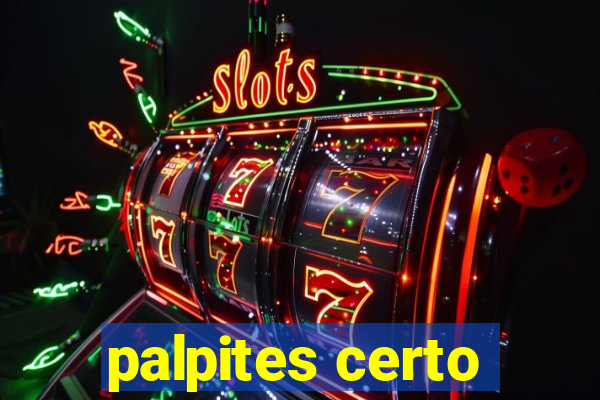 palpites certo