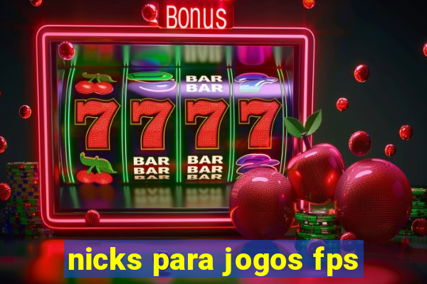 nicks para jogos fps