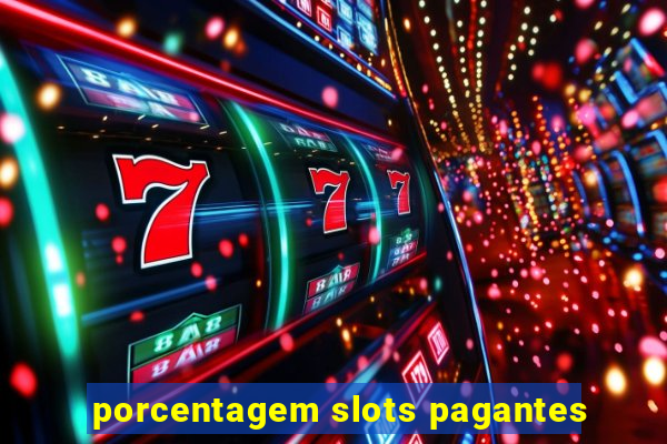 porcentagem slots pagantes