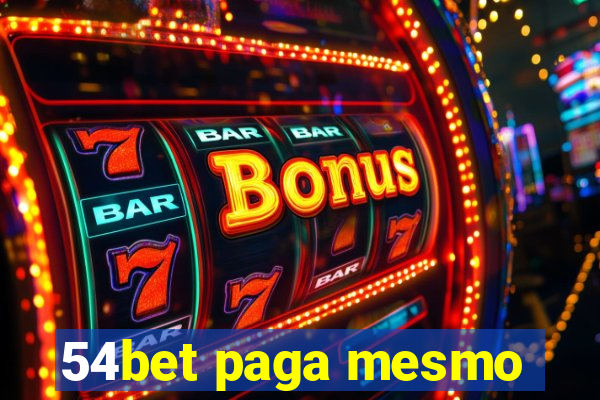 54bet paga mesmo