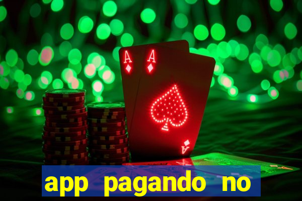 app pagando no cadastro via pix