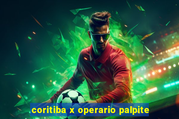 coritiba x operario palpite