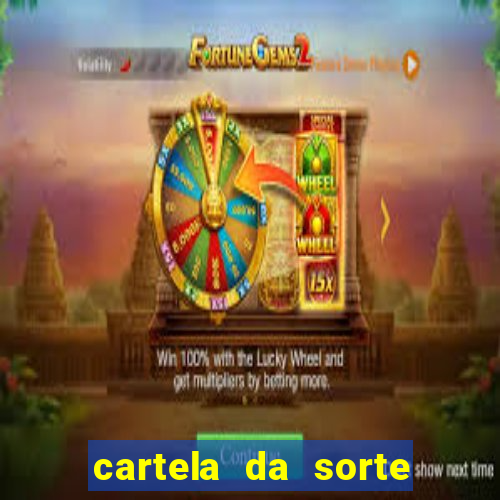 cartela da sorte time de futebol que mais saem