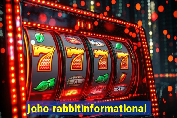 joho rabbitInformational