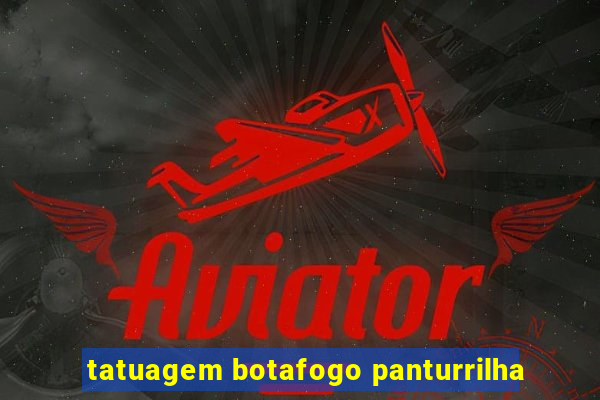 tatuagem botafogo panturrilha