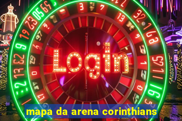 mapa da arena corinthians