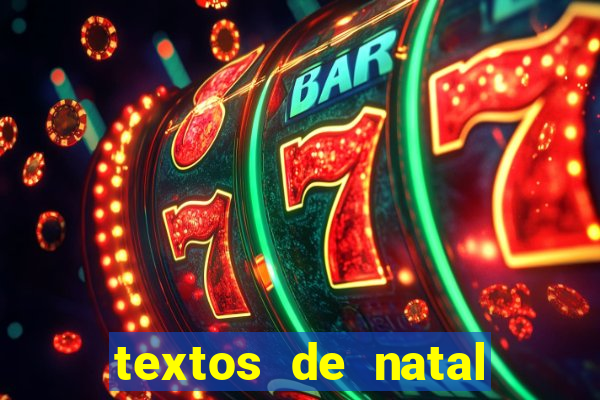 textos de natal para imprimir